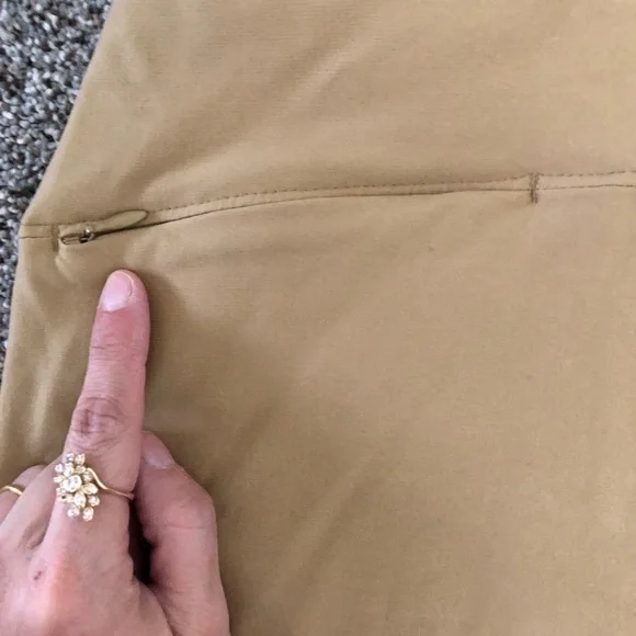 Vintage Patagonia tan nylon skirt size 14 - Picture 7 of 7